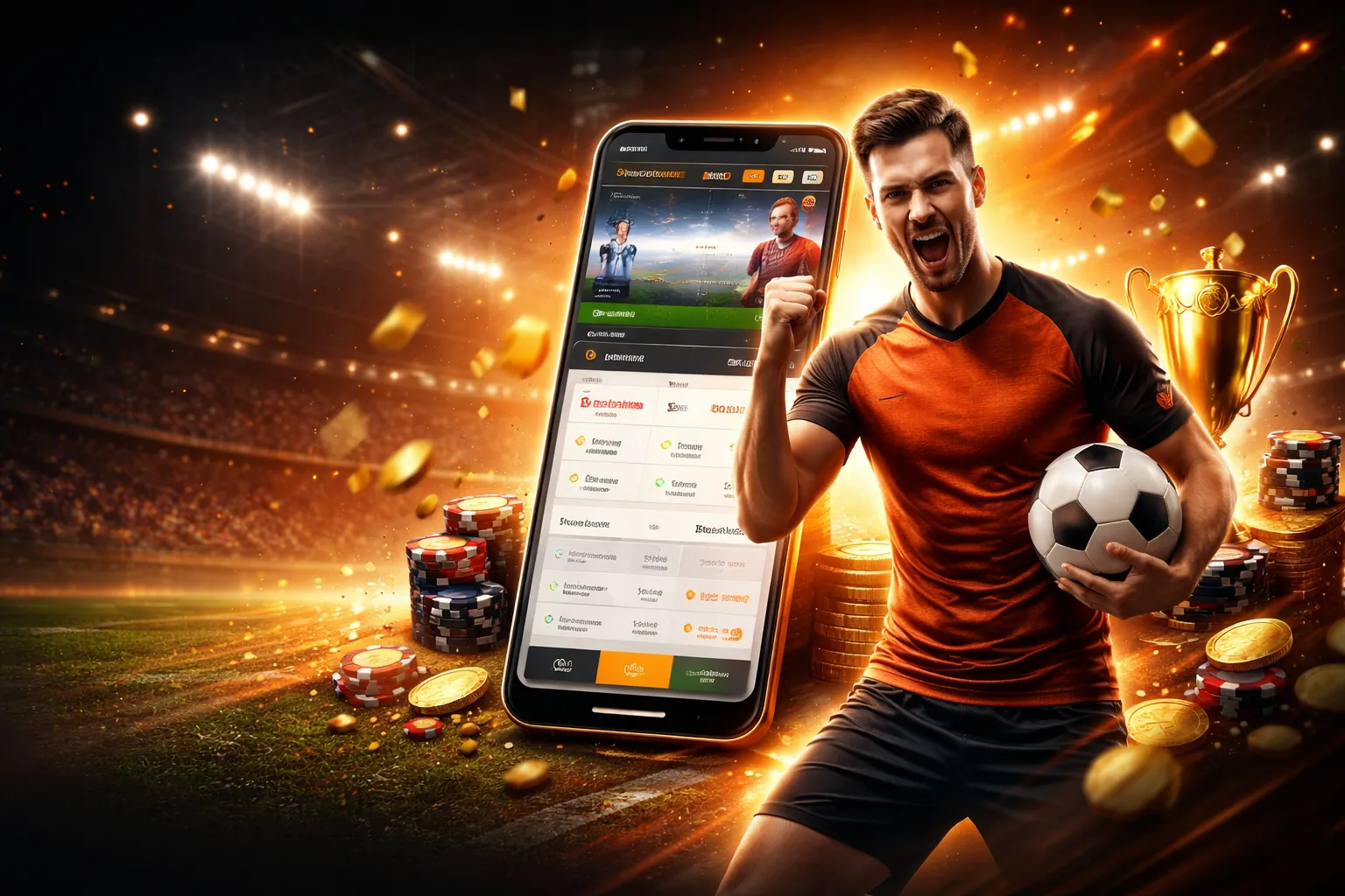 Hình ảnh quảng cáo nhà cái tặng tiền online Hi8